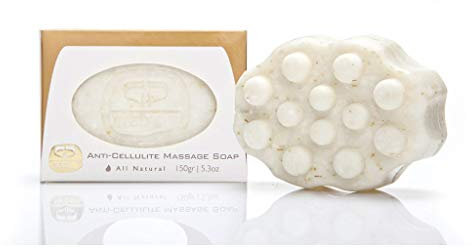Kedma - Anti-Cellulite-Seife mit Mineralien aus dem Toten Meer - Reduziert das Erscheinungsbild von Cellulite - Strafft und glättet die Haut - 150g