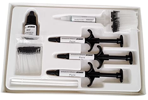 Sino Dental Group Orthodontic Brackets Glue Braces Bonding Light Cure Adhesive Primer (Standard Pack)