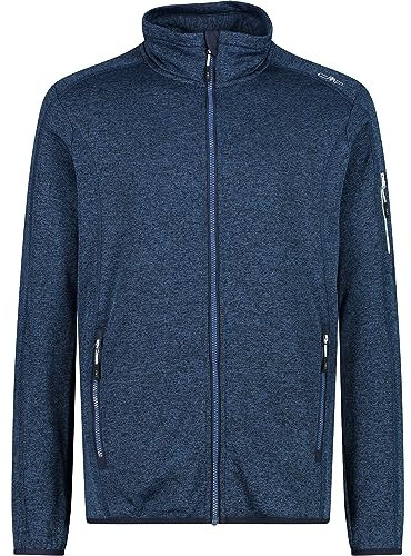CMP - Giacca in Knit-Tech da Uomo, Dusty Blue-B.Blue, 52