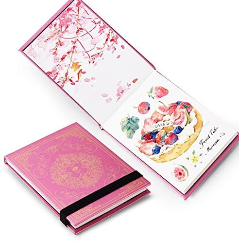 Paul Rubens Aquarellpapier, heißgepresstes Aquarell-Tagebuch, 50% Baumwolle, 140 lb/300 g/m², 20 Blatt 5,2 Zoll x 3,8 Zoll, Reise-Kunsttagebuch für Anfänger und Künstler