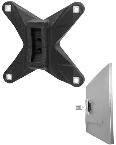 3IDEE Adaptateur VESA Compatible avec Les écrans HP Z32k G3 4K - Support VESA 75x75 - Adaptateur pour Les écrans sans Connexion VESA - pour Le Montage sur Un Support d'écran ou Mural