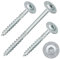 Tellerkopfschrauben mit Torx-Antrieb (TX) | galv. verzinkt | verstärkter Kopf + Reibschaft + Cut-Spitze | mit ETA-Zulassung | Holzbauschrauben | Konstruktionsschrauben (8 x 80 mm, 10 Stück)