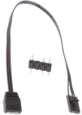 For 4PIN RGB to standard ARGB 3PIN 5 Volt adapter 25cm
