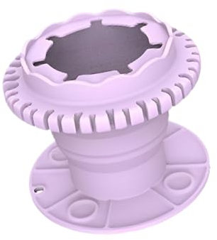 Amagogo Collapsible Paint Brush Water Cup Paint Brush Basin Foldable with Brushes Holder for Oil Painting, Violet