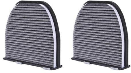 Toiumops Innenraumfilter für Mercedes-Benz W204 W212, 1/2 Stück Auto-Innenraumfilter Innenraumluftfilter 2128300318