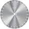 VEVOR Disque à Tronçonner Diamanté 400 mm, Disque Diamant Humide ou Sèche, Lame de Scie à Béton avec Dents Plates de 12 mm, Diamètre du Trou Central Universel 25,4 mm, pour Béton, Carrelage, Brique
