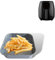 Tegame per friggitrice ad aria Quadrata 20x20 cm - Teglia per Friggitrice ad Aria in Alluminio Antiaderente - Tegame Quadrato 21x21 Teglia per forno Ruoto per friggitrice aria (2)