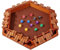 Shut The Box-Spiel, Holzbrett-Würfelspiel, klassisches Familienspiel, pädagogisches Stiel-Lernspielzeug, reisefreundliches Tischspiel Shut The Box Holztischspiel, klassisches Würfelbrett-Spielzeug, pe