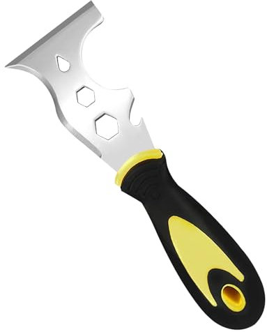 Raschietto, 13 in 1 in acciaio inox, strumento professionale multi sverniciatore include rullo per vernice, raschietto dritto, raschietto curvo