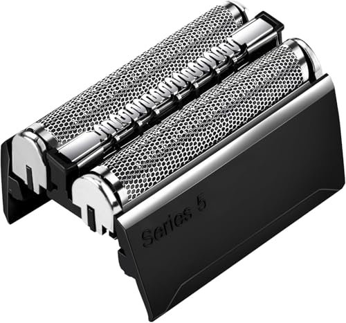 Elektrischer Scherkopf für Braun Serie 5,52B Kompatibel Mit Braun Series 5 Scherkopf,Schwarz Series 5 Elektrorasierkopf Ersatzteil geeignet,Ersatzklingen Folienkopf Zubehör für Rasierapparate (52B)