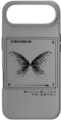 Hülle für iPhone Air Cyberpunk X-Ray Butterfly Scan Futuristische Techwear