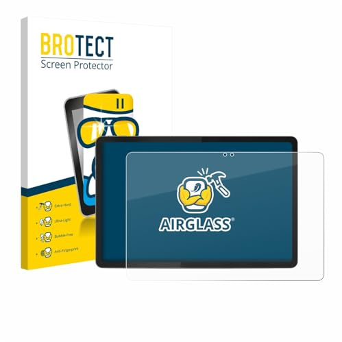 BROTECT Schutzglas für Lenovo Idea Tab 11 2025 TB336FU | Transparenter Displayschutz Made in Germany Schutzfolie Panzer Folie Glas 9H Anti-Fingerprint Einfache Montage Clear