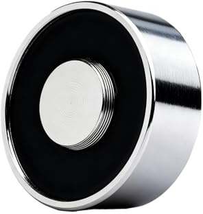 WUUXLIZMX Electric Lifting Magnet KK-P160/60 800 kg Rundmagnet-Industrie-Magnetspannfutter 12 V/24 V(6VDC)