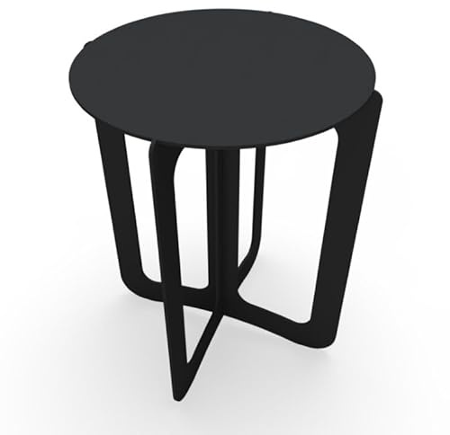 tuning-art Barcelona Wohnzimmertisch Metall | widerstandsfähige Pulverbeschichtung | Beistelltisch | Couchtisch | Innen und Außen einsetzbar | einzigartiges Design