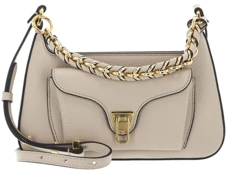 Coccinelle Leder Handtasche Schultertasche Beat Grained Leather Handbag