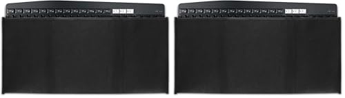 kwmobile Universal Keyboard (L) Hülle - PC Tastatur Schutzhülle für Universal Keyboard (L) - Keyboard Case (Packung mit 2)