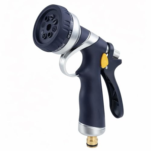 Gartenbrause Metall Profi, vielseitige Gartenspritze, Hochdruck Gartenspritze