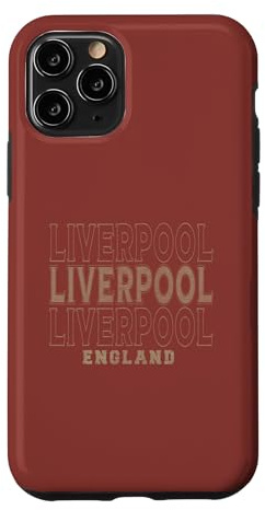 Vintage Liverpool England Case for iPhone 11 Pro