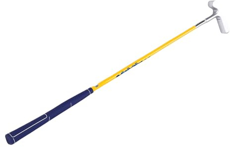 RiToEasysports 2-vägs Barnputter, Rostfritt Stål Zinklegering, Dubbelsidig Putter för Vänsterhänta och Högerhänta Barn, med Skäraformad Design för Exakt siktning.