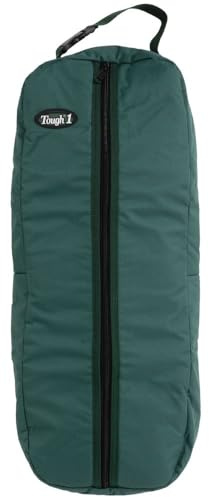 Tough 1 Tough-1 Nylon/Poly Bridle/Halter Bag, Hunter Green , 25 length with 3 1/2 gusset