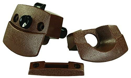JR Products 20505 Türriegel für Schiebetüren, Braun