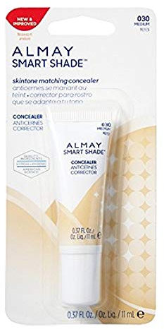 Almay Smart Shade Concealer, Medium, 0.37-Ounce Tubes (Pack of 2) by Almay