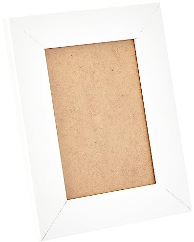 Frame Company Watson Range White 7x5 inch Picture Photo Frame *Choice of Sizes* Fitted with Real Glass