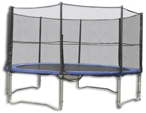 ERSATZNETZ f. Trampolin 396cm f. 8 Stangen 4 FÜSSE