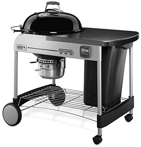 Weber 15401001 Performer Premium Charcoal Grill, 22-Inch, Black