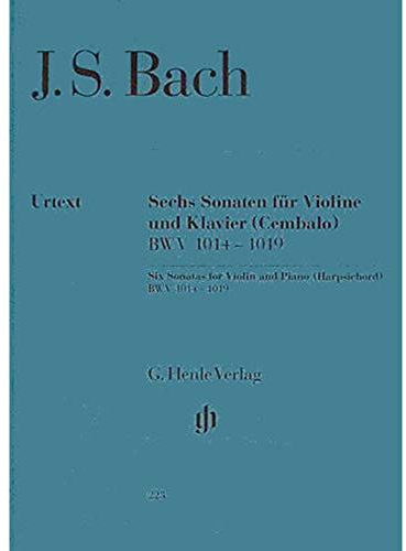 Sonates 1-6 BWV1014-1019 --- Violon/Piano