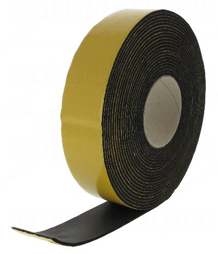 Kautschuktape schwarz 50mm x 15m x 3mm