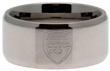 Arsenal FC - Bandring, Edelstahl (M) (Silber)