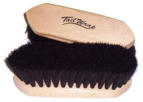Intrepid International tailwrap Wood Block Pferd Haarbürste, 7 12