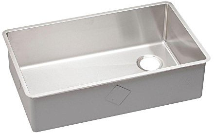 Elkay ECTRU30179R Crosstown Single Bowl Undermount Stainless Steel Kitchen Sink
