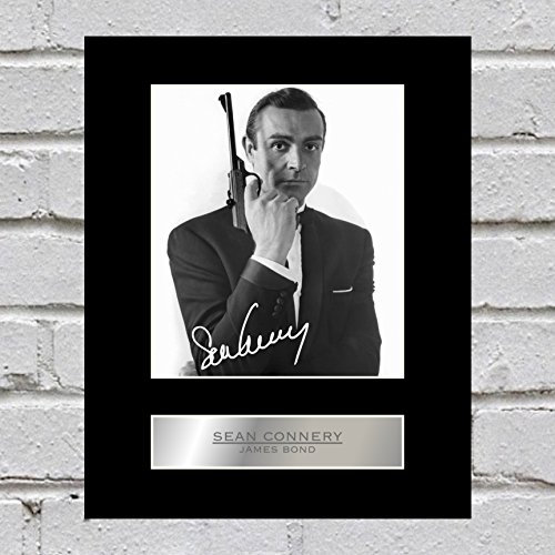 Iconic Pics - Signiertes Foto - James Bond 007 #2 - Wandbild für Heimbüro