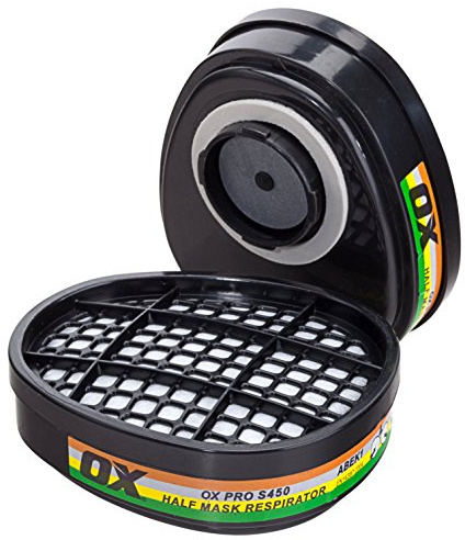 OX Tools Twin Filter Cartridges in Hang Bag - ABEK1 Filters