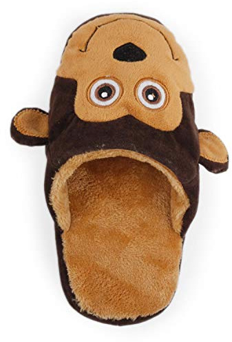 All For Paws Doggy's Monkey Slipper Squeaky Dog Toy | Keeps Dogs Entertained, Fun Design, Ideal for Playtime & Fetch