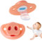 Haven Shop Baby Schnuller Schnuller Schnuller Schweinsnase Lustig Halloween Cosplay Beruhigungssauger Neugeborene Orthodontisch Lebensmittelqualität Silikon Stillnippel Beißring Geschenke