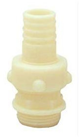 RACCORDO PORTAGOMMA IN NYLON A 3 PEZZI TIPO DRITTO 1 x 25 1x25 PLASTICA