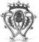 WithLoveSilver Broche classique en argent sterling 925 style écossais et chardon, Argent sterling