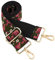 Wide Shoulder Strap Adjustable Replacement Belt Crossbody Canvas Bag Handbag((5CM) Embroider Flowers3)