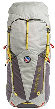 BIG AGNES Unisex Erwachsene Parkview 63 Trekkingrucksack Grau 63 l - Medium