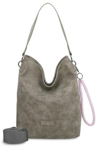 Fritzi aus Preussen Wudy03 Rub Hobo Bag Moss