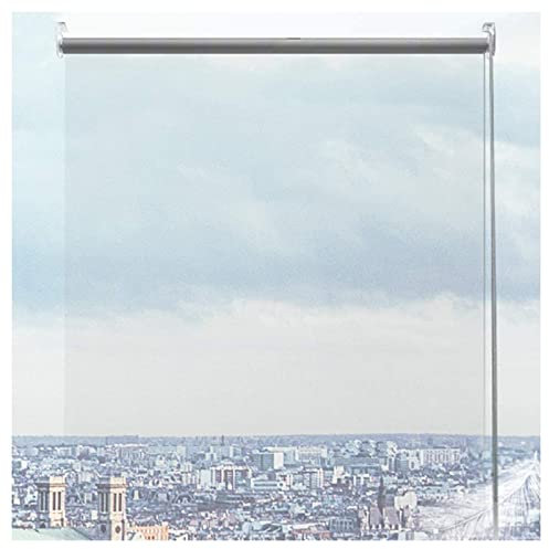 Transparente Vinyl-Rollläden Fenster/Türen durchsichtige Rollos, wasserdichte, strapazierfähige PVC-Kunststoff-Trennwand im Freien, regenfeste Vorhänge for Pavillon, Pergolen, Gartenzelt, 41 Größen