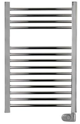 facula - Radiador Toallero Eléctrico Fluido Cromado Electrónico 300w