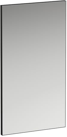 Laufen Frame 25 Spiegel, ohne Beleuchtung, 825x25x450, H4474009004501, Ausführung: Aluminiumrahmen schwarz matt