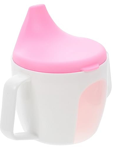TOYANDONA Bicchiere Con Beccuccio Con Manico Tazze Da Allenamento Per Bambini Tazza Per Bebè Tazza Per Bere Il Bambino Tazza Con Beccuccio Da Allenatore Tazza Di Succo Spray Pp Neonato Latte