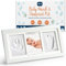 Niimo® Kit Empreinte Bébé - Kit Empreinte Main et Pied sans Encre pour Cadeau Couple - Cadeau Bébé et Souvenir Personnalisé avec Argile, Emplacement Photo et Tampons Lettres et Chiffres