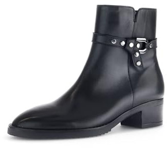 Gabor Damen Ankle Boots, Frauen Stiefeletten,Best Fitting,uebergangsstiefel,knöchelhoch,reißverschluss,Stiefel,schwarz (schwarz),38 EU / 5 UK