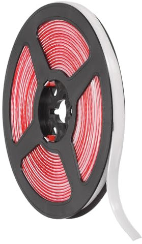 PATIKIL Caulking Trim Strip, 20 Ft Corner Peel and Stick Wall Molding Edging Waterproof Self-Adhesive Trim Caulk Strip for Ceiling Countertop Toilet Tile Tub, White